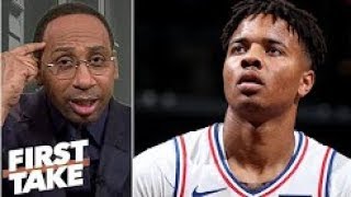 ESPN - Markelle Fultz has the makings of a ‘colossal bust’   Stephen A   First Take