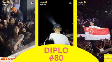 Diplo mixing in Singapore - snapchat - january 13 2017