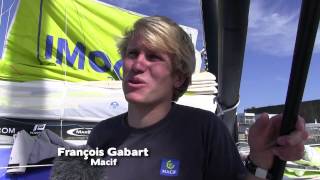 Azimut Challenge 2013 from Lorient for 24 hours of racing in double crew. (French)