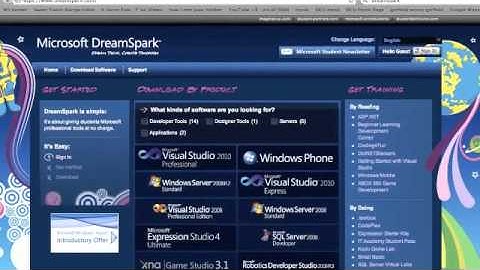 Microsoft DreamSpark