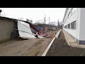 Ветер сорвал крышу РЭС в Подольске