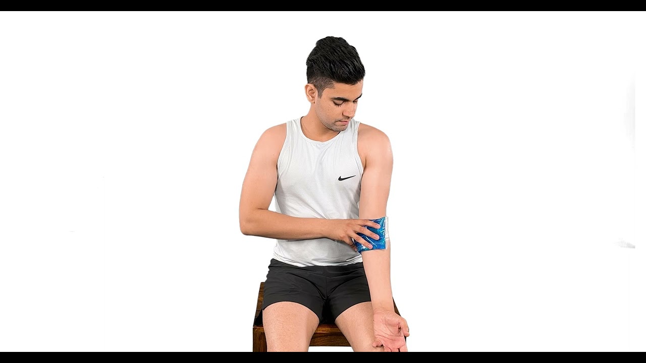 ICE FOR MEDIAL ELBOW PAIN || elbow exercises