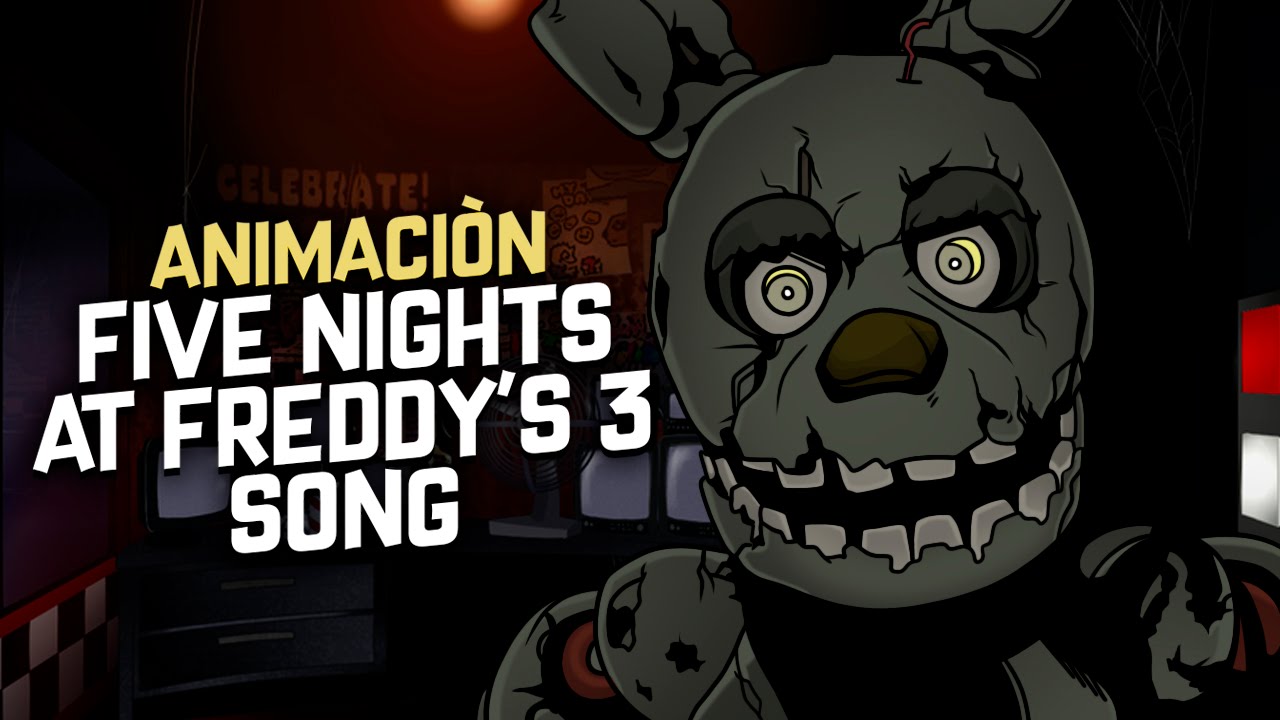 Five Nights At Freddys 3 Song Animación Animation - pon pon roblox song id