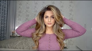 SALON STYLE BLOW-DRY AT HOME | ALL ABOUT MY HAIR | HADIA