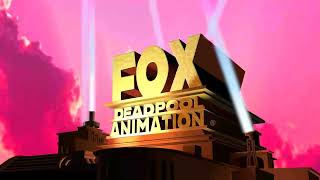 Fox Deadpool Animation logo (2019-2023) (Pink Sky Version)