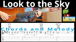 Look to the Sky — Bossa Nova Chords + Melody (Tab Included)