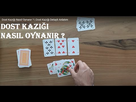 Dost Kazığı Nasıl Oynanır ? |  Dost Kazığı Detaylı Anlatım