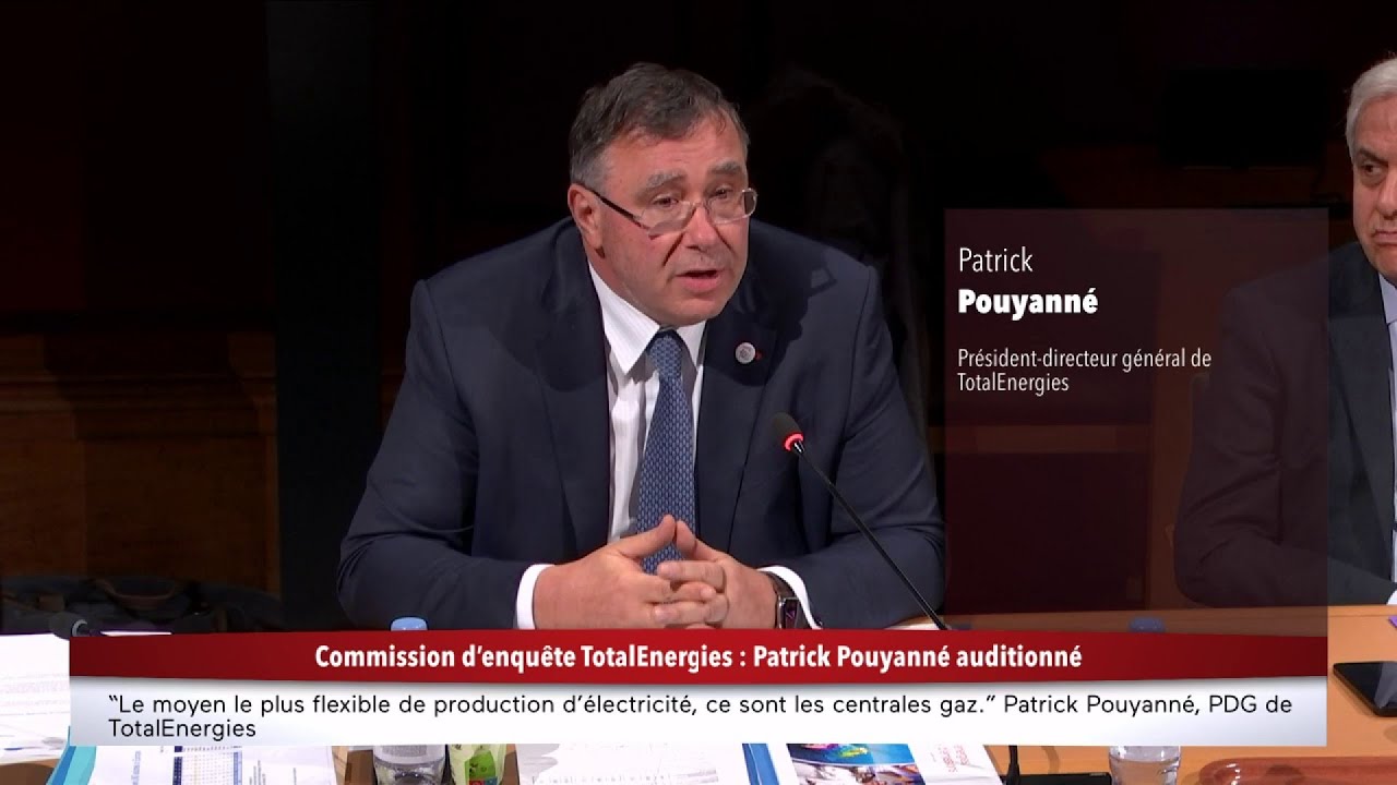 Patrick Pouyann le PDG de TotalEnergies voque les liens du groupe avec la Russie