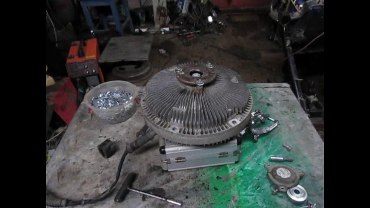 снять гидромуфту на камазе 740 видео