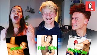 FASHION of PORNO? CHALLENGE met SANNE & MONTELL - Kalcember #27 | Kalvijn