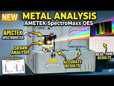 Chemical Analysis of Metals using OES ll Learn material testing 