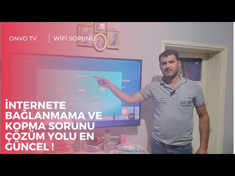 Onvo tv de wifi veya internete bağlanmama hatası çözüm yolu! - tv sıfırlama resetleme