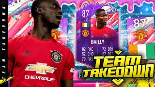 87 FUT Birthday Eric Bailly Team Takedown!!!