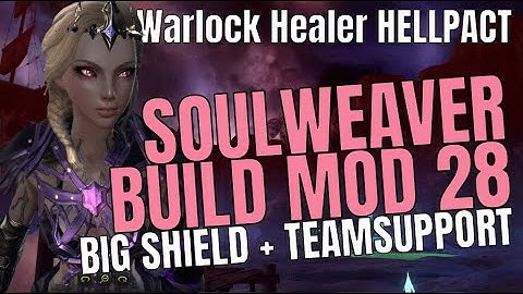 Neverwinter warlock healer soulweaver hellpact build mod 28 - MAX STAT + team support
