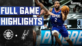 Clippers Roll Past Spurs, Win Third Game in a Row | Honey Highlights