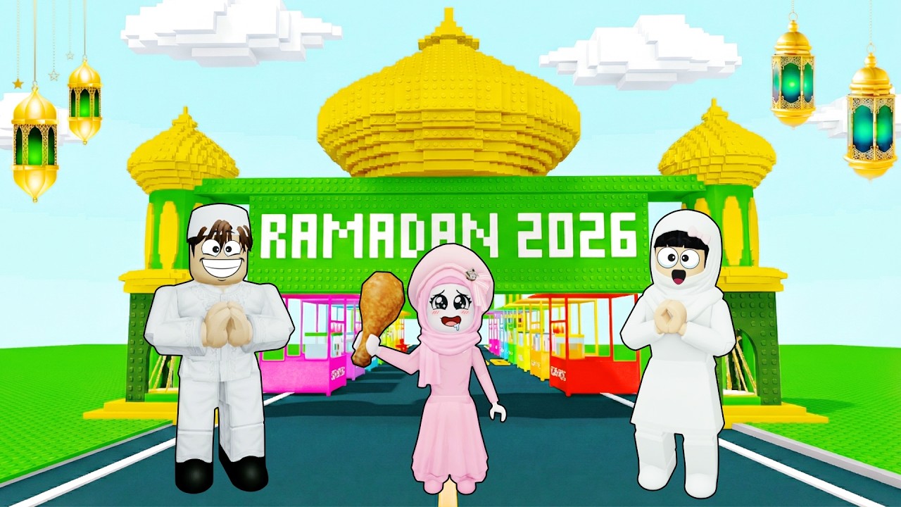 Yuta Mio Pertama Kali Puasa Ramadhan! Baby Celine Diam Diam Makan Siang | ROBLOX