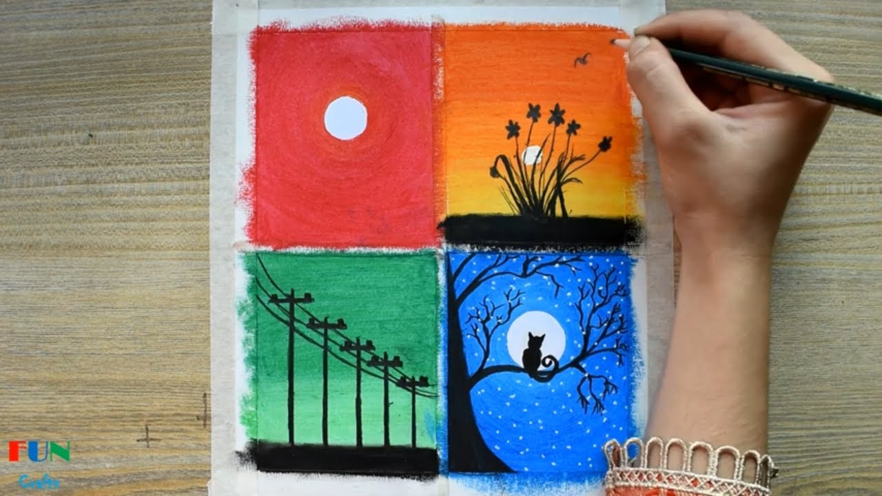Featured image of post Night Landscape Drawing For Kids / How to draw a house, draw a house,drawing for kids,easy scenery for kids,for begginers, how to draw and colour,oil pastels.