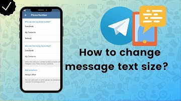 How to change message text size on Telegram? - Telegram Tips