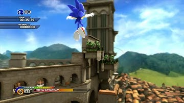 Sonic Unleashed Rooftop Run Act1 Speedrun 01:09:94