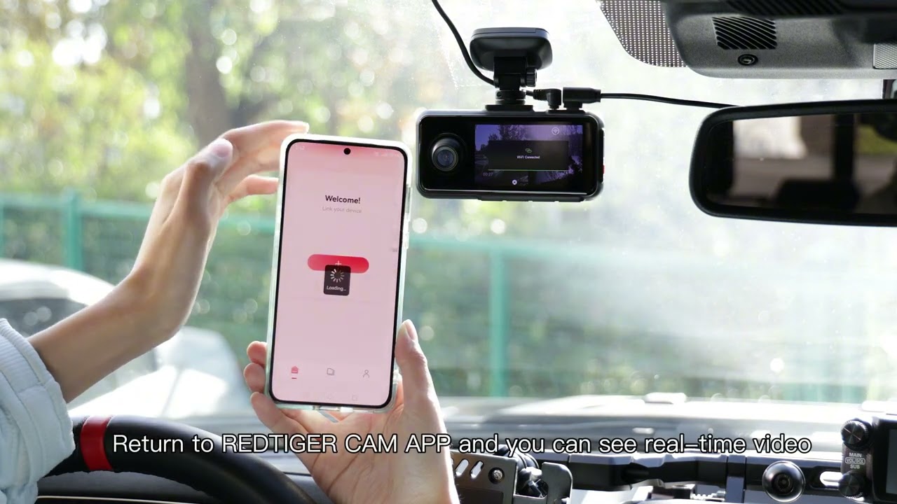 How to connect A6 dash cam with the new REDTIGER Cam app
