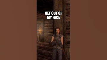 I try FLIRTING with SKYRIM AI #chatgpt #vr