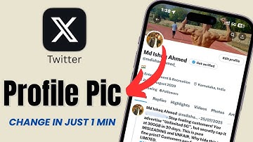 How To Change Profile Picture In X | Twitter App Me Profile Picture Kaise Change Kare