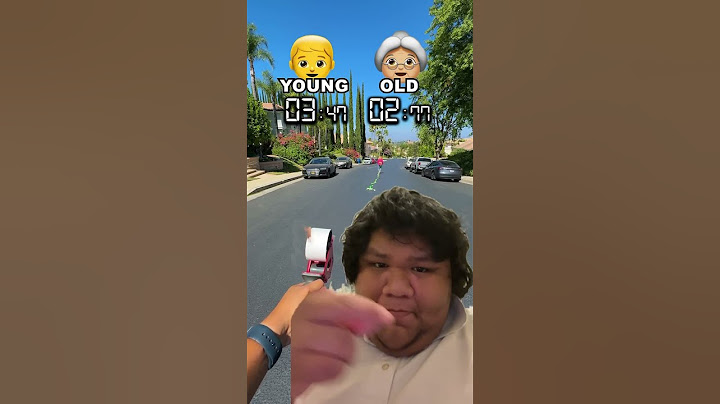 Who's Faster Young Or OLD!Reaction Credit:@zhong #shorts