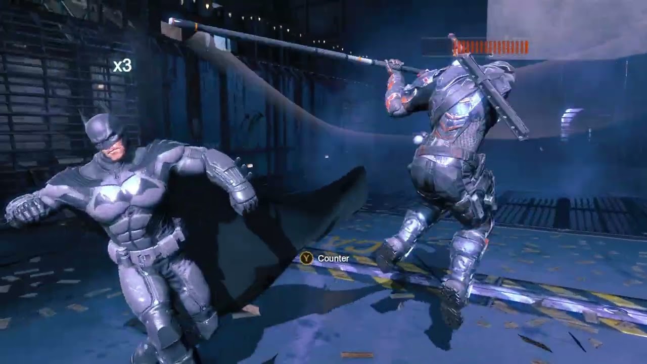 [Batman Arkham Origins] Batman vs Deathstroke Point Counter-Point Achievment (No Counter Missed)