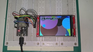 ILI9488 (6-6-6, 18Bit Color) on ESP32
