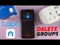 How To Delete Groups On Tapo App