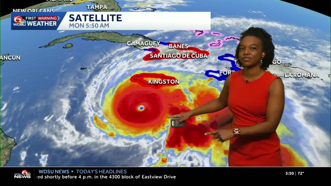 Monday morning tropical update: Hurricane Melissa is now a dangerous Category 5
