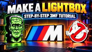 Full How to Make a 3D Printed Lightbox | Easy Step-by-Step Tutorial + 3MF File Update