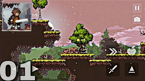 Apple Knight action Platformer - Gameplay walkthrough Part 1