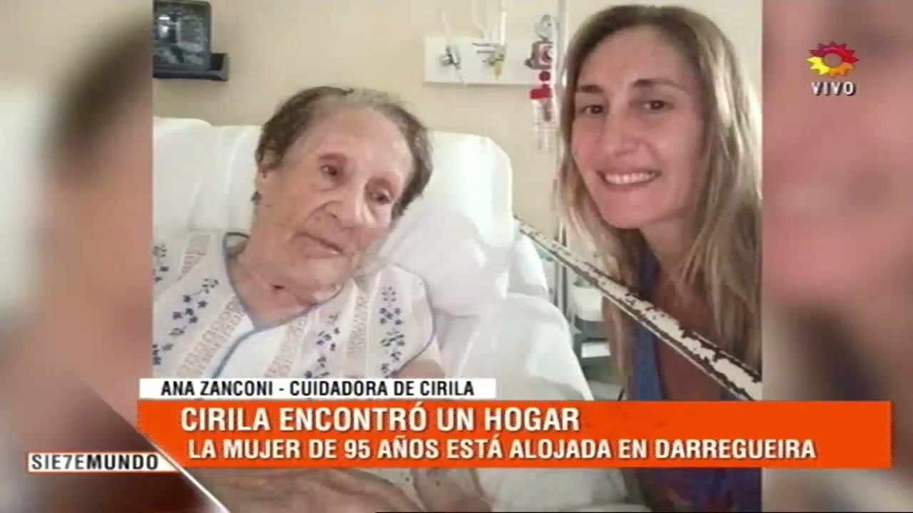 Encontraron un hogar para Cirila