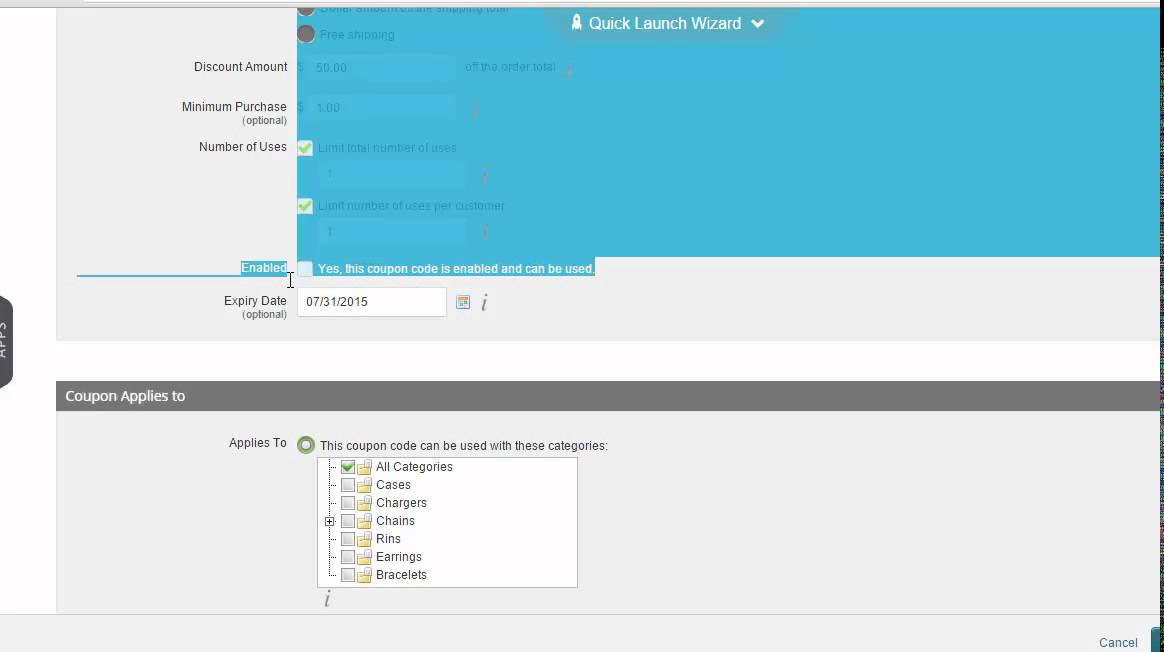 Bigcommerce Bulk Coupon Import - YouTube