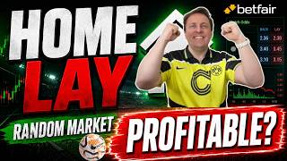 Profitable Home Lay Strategy on Betfair? Random Market Back-tested Results