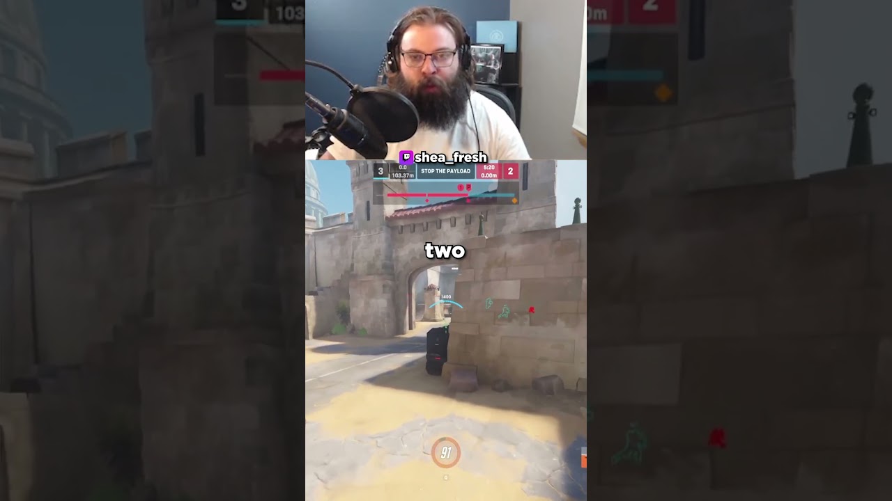 Called It From Spawn #overwatch2 #gaming #funnymoments #twitch