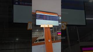 waiting at bus station #travel #shorts