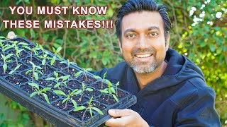 AVOID These 5 Seed Starting Mistakes