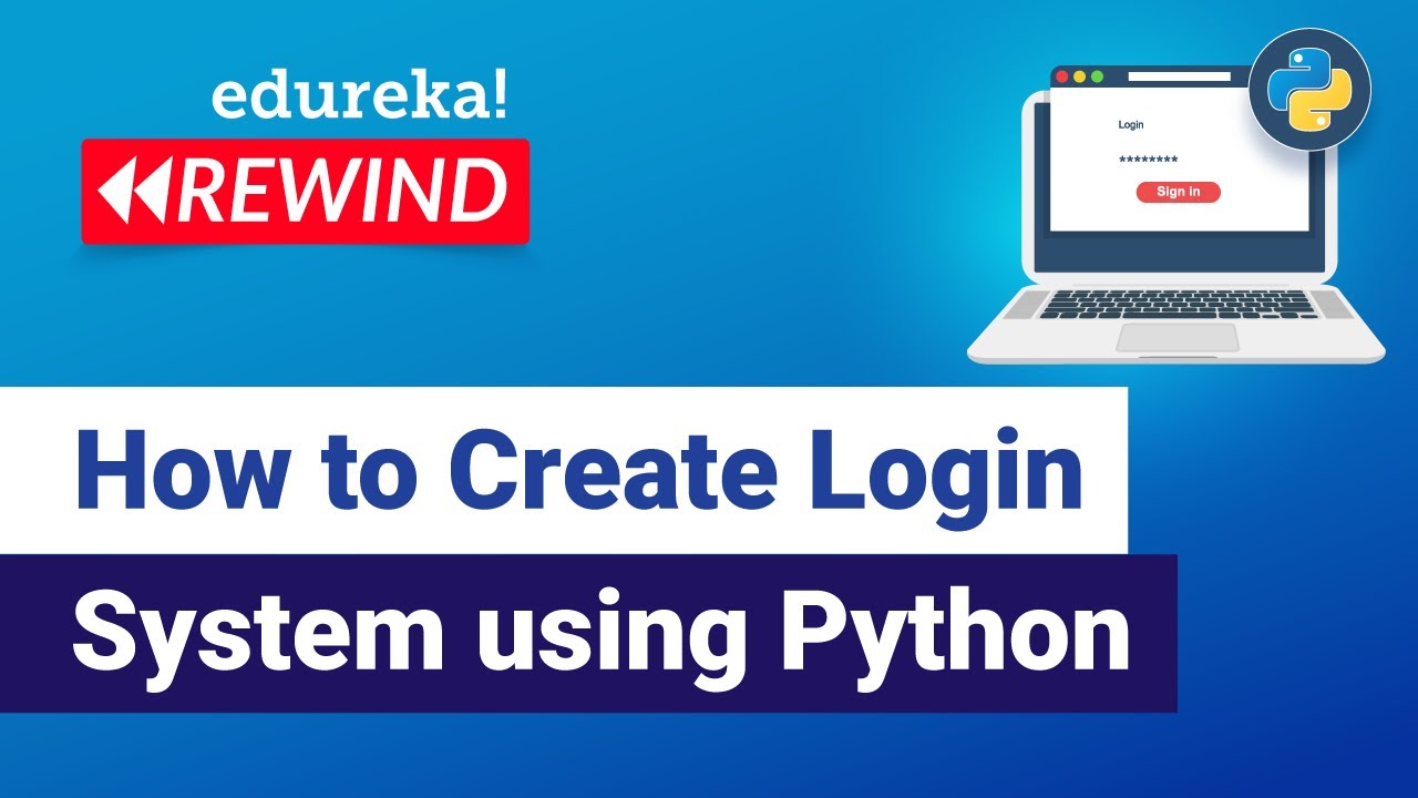 How to Create Login System using Python | Python Programming Tutorial ...