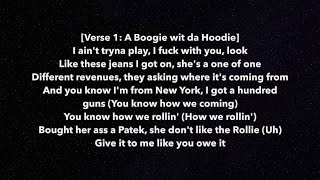 Sheff G - Run It Up (Lyrics) feat. Sleepy Hallow & A Boogie Wit da Hoodie