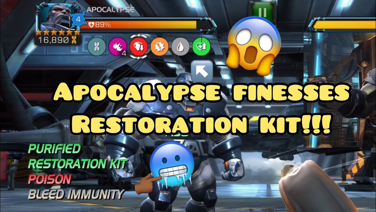 Apocalypse rank 3 restoration kit FINESSE vs V6 3.2