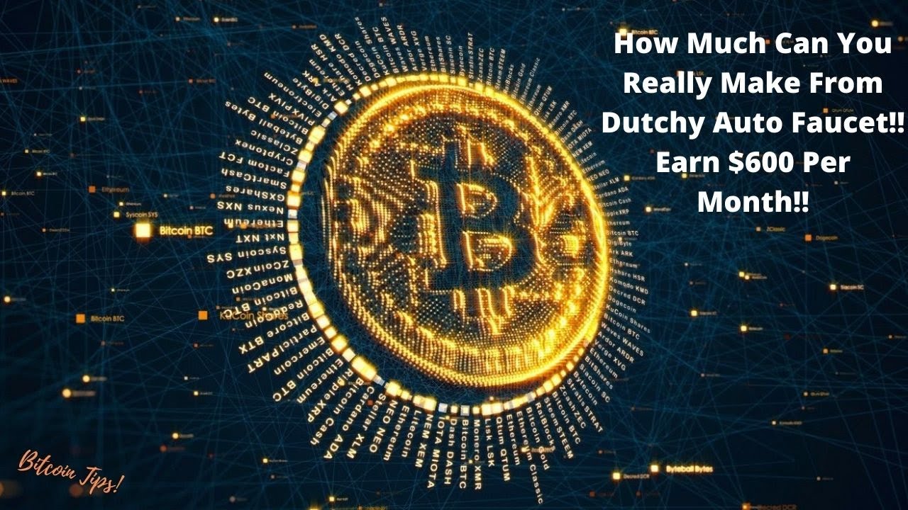 High Paying Legit Dutchy Auto Faucet!?! How To Earn A Passive $600 Per  Month!! #faucet #BTC