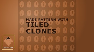 How to Make Pattern with Tiled Clones in Inkscape