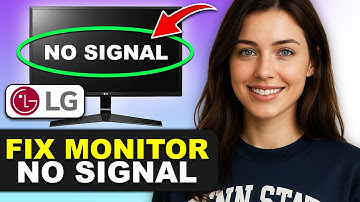 How to Fix an LG Monitor Showing “No Signal”