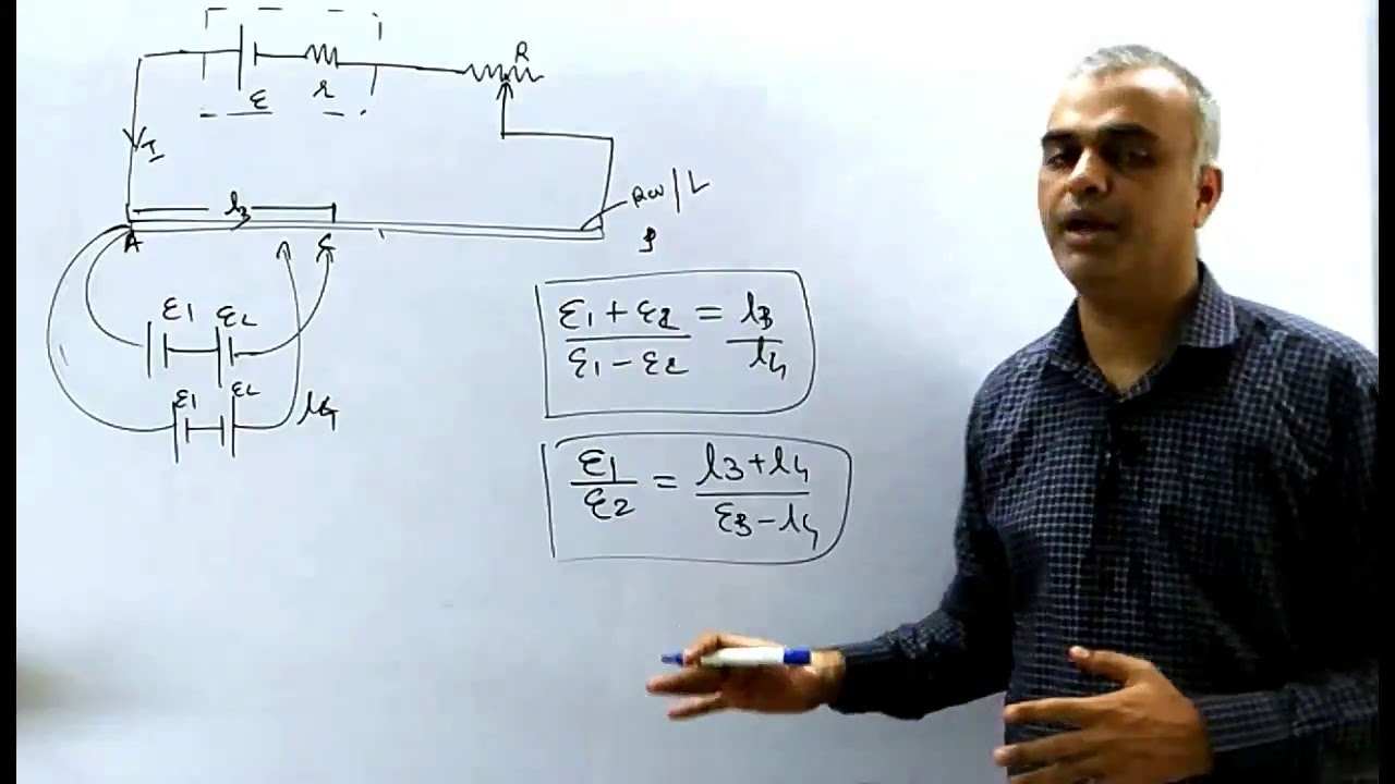 NEET JEE potentiometer LEC 7 ચેપ્ટર 3 (STD 12)પ્રવાહ વિધુત PHYSICS