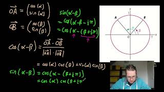 Trigonometry: sum formulas and double formulas