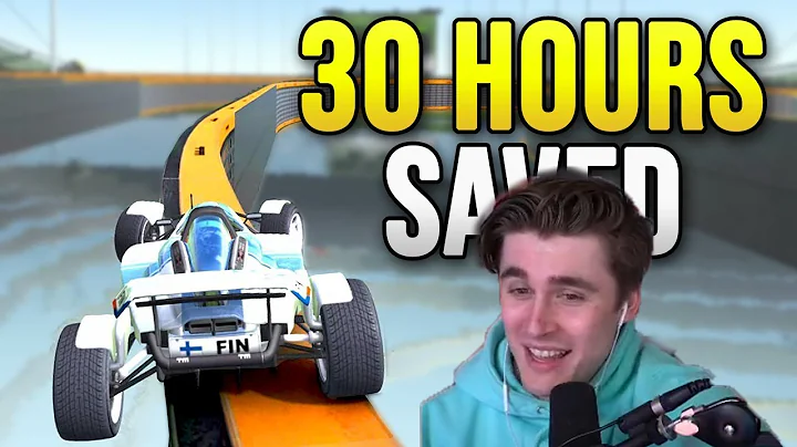 Ludwig Reacts to The Quest for the Biggest Trackmania Shortcut