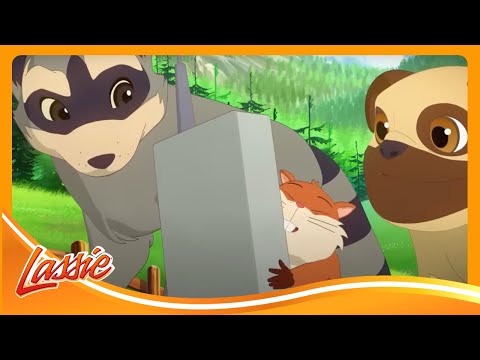 🐕 Dog Protects a Runaway Girl | The New Adventures of Lassie | Cartoons for Kids