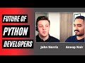 Discussing the future of Python and Machine learning jobs